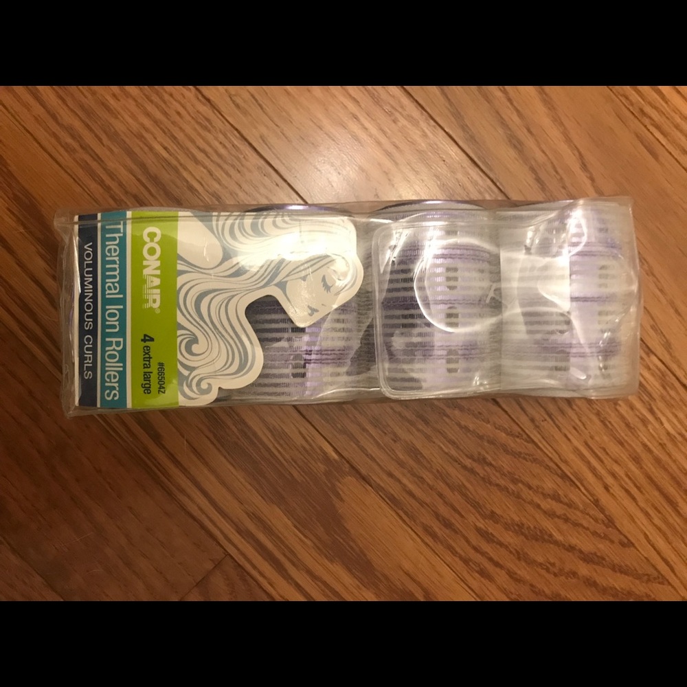 Thermal ion hair rollers